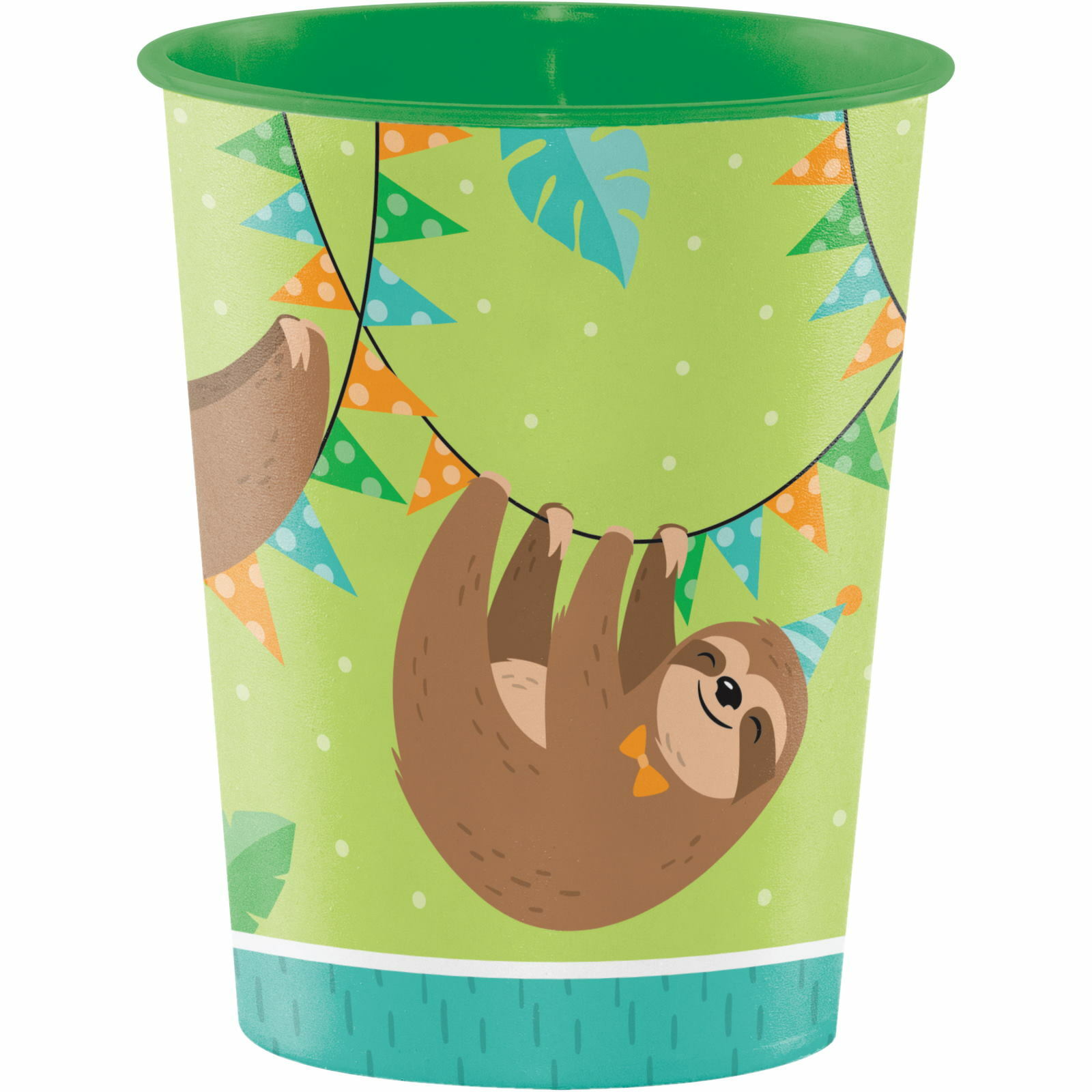 Sloth Party Large Plastic Cup