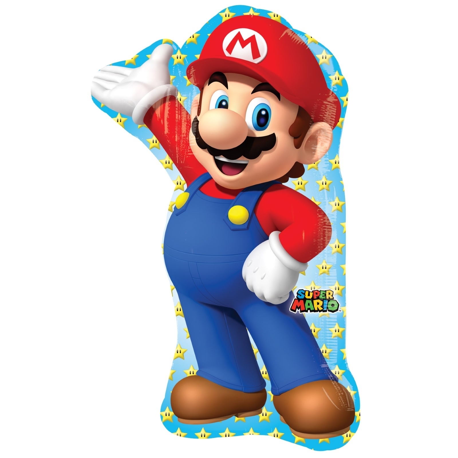 Super Mario Bros. Supershape Helium Balloon 83cm
