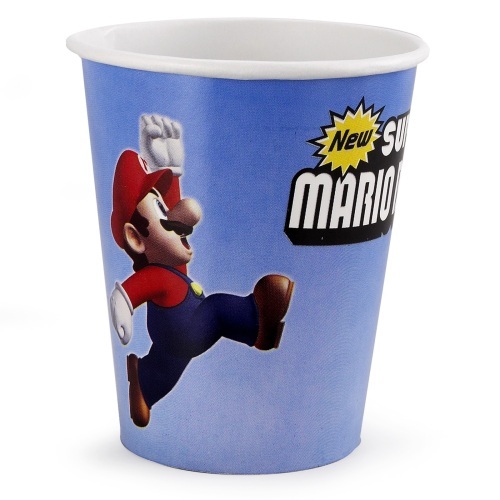 Super Mario Bros. Paper Cups (Pack of 8)