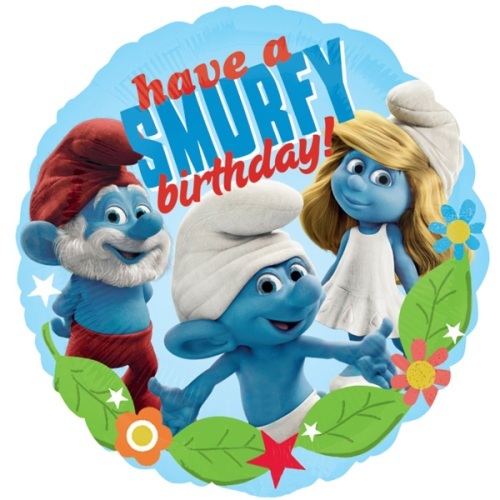 Smurfs Helium Balloon