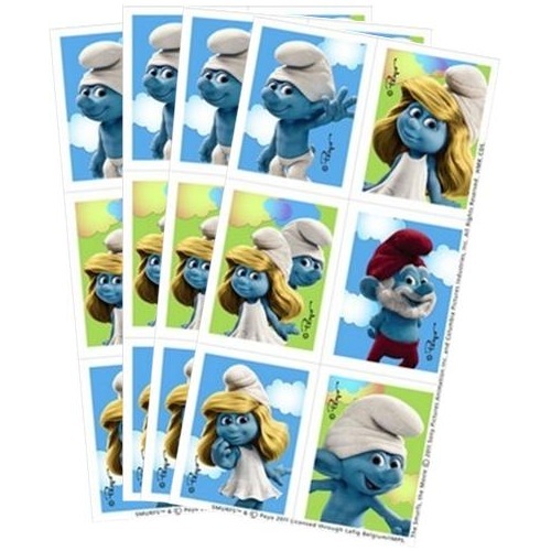 Smurfs Stickers (Pack of 24)
