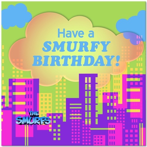 Smurfs Large Napkins / Serviettes (Pack of 16)