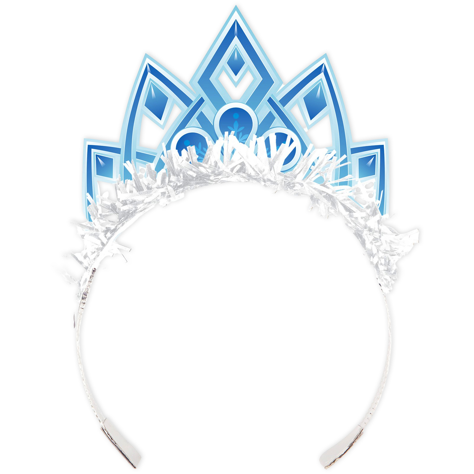 Snow Princess Tiara Headbands (Pack of 8)