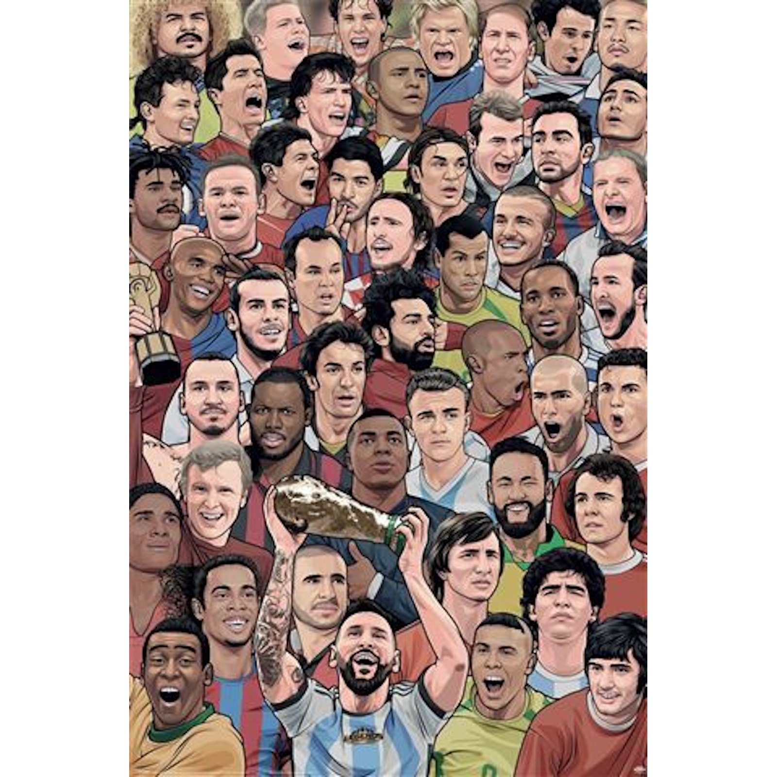 Soccer Football Legends Poster Soccer Themed Party Supplies Discount Party Supplies Discount Party Supplies