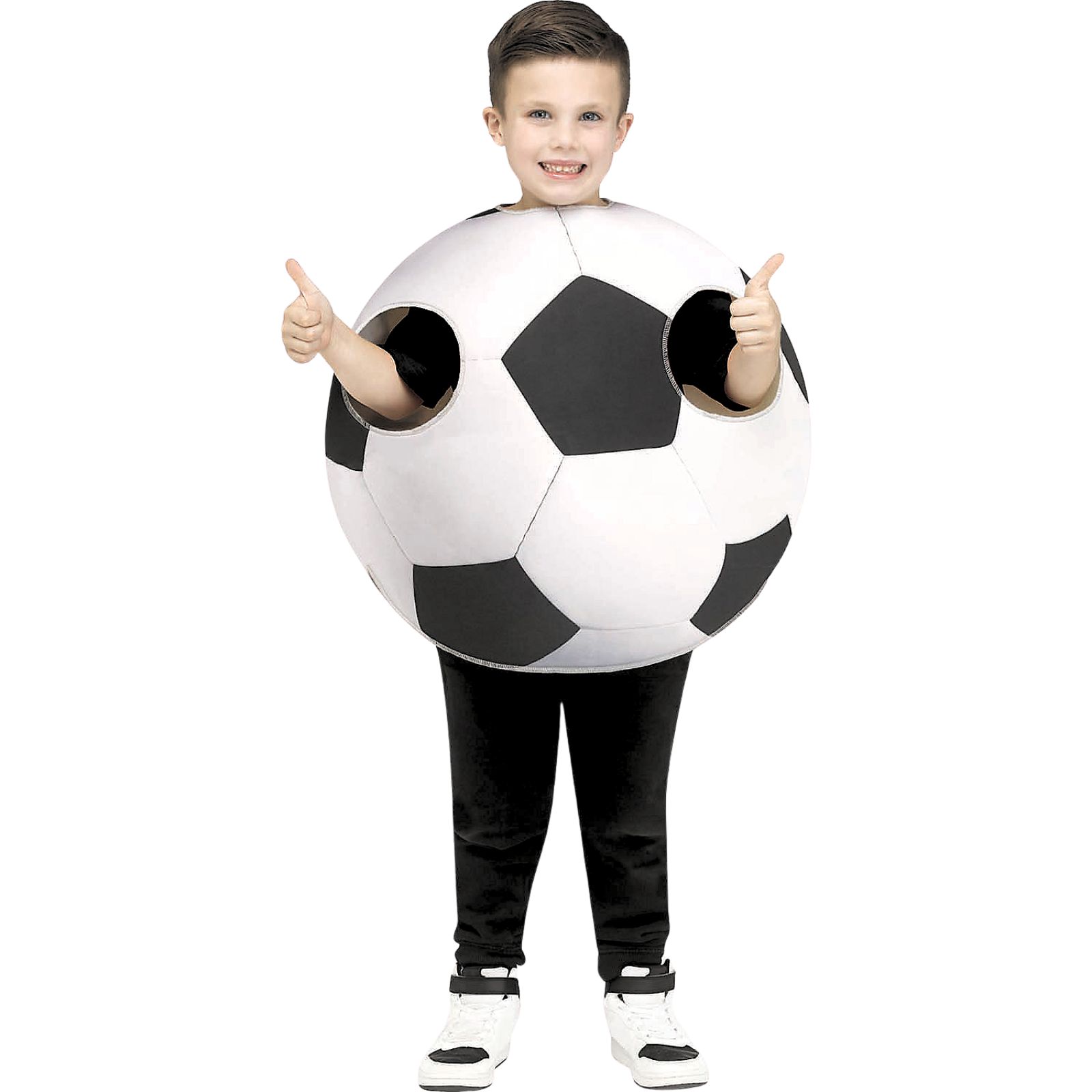 Kids Soccer Ball Costume One Size