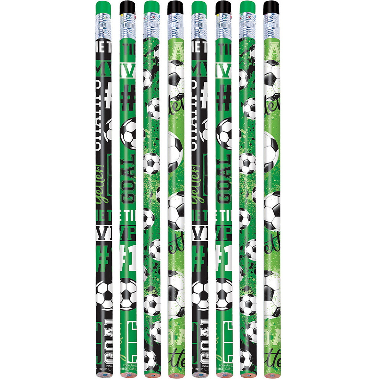Goal Getter Soccer Pencils (Pack of 8)