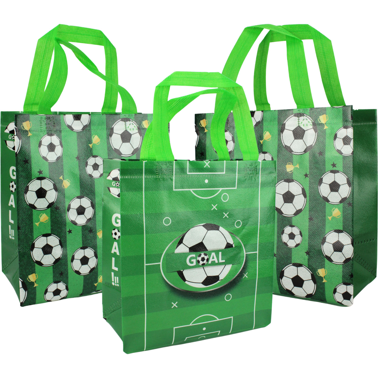 Soccer Party Tote Bags (Pack of 12)