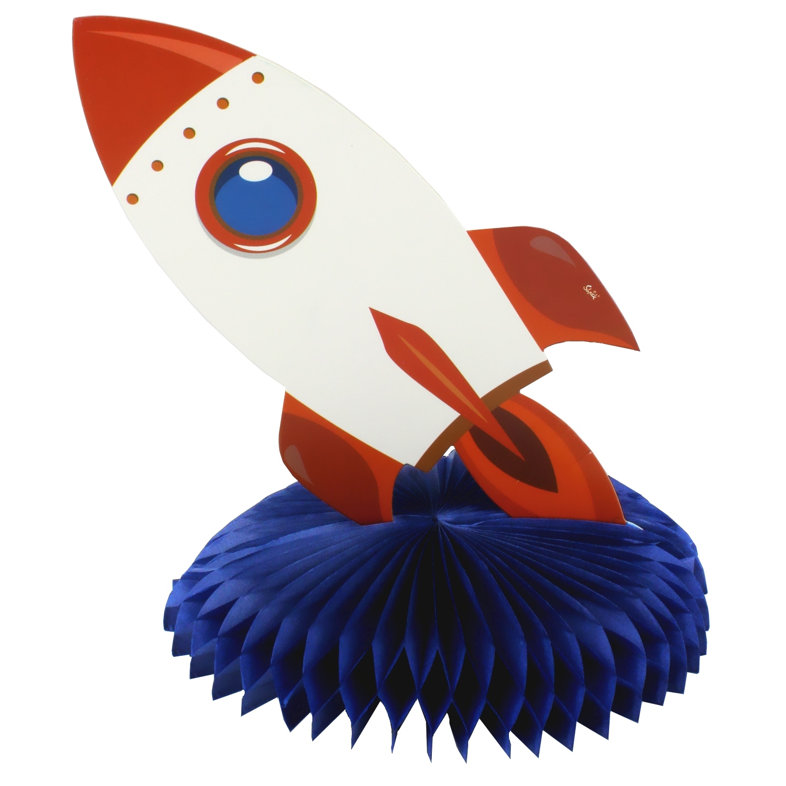 Space Voyage Rocket Centrepiece