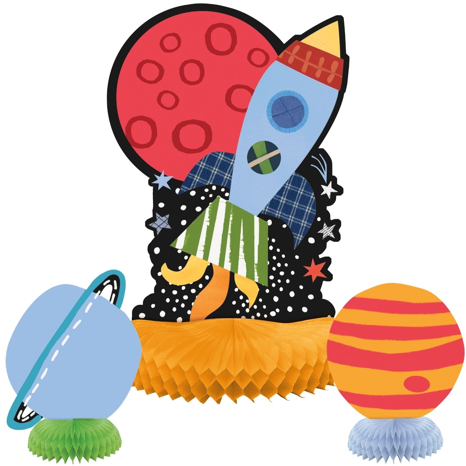 Outer Space Centrepieces (Set of 3)