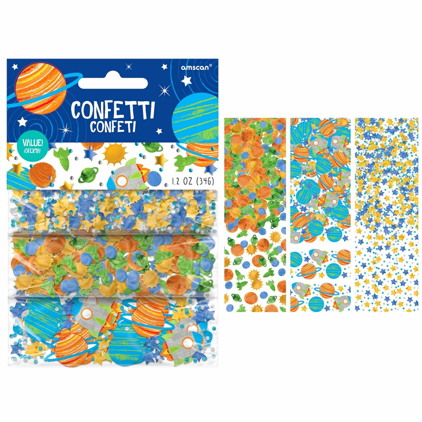 Blast off Birthday Confetti/Table Scatters