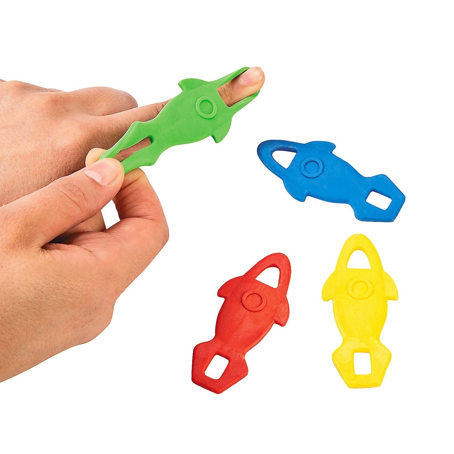 Stretchy Flying Rockets (Pack of 12)