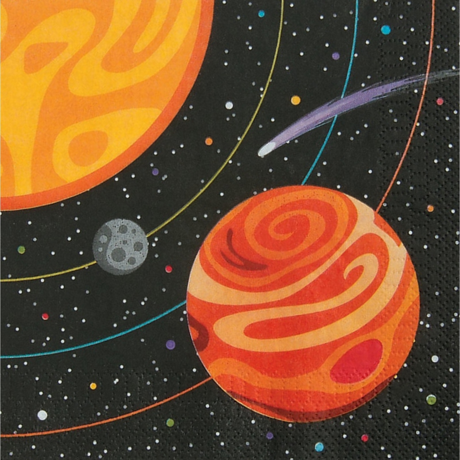 Space Party Large Napkins / Serviettes (Pack of 16)