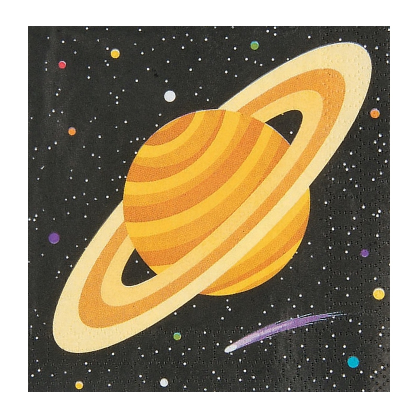Space Party Small Napkins / Serviettes (Pack of 16)