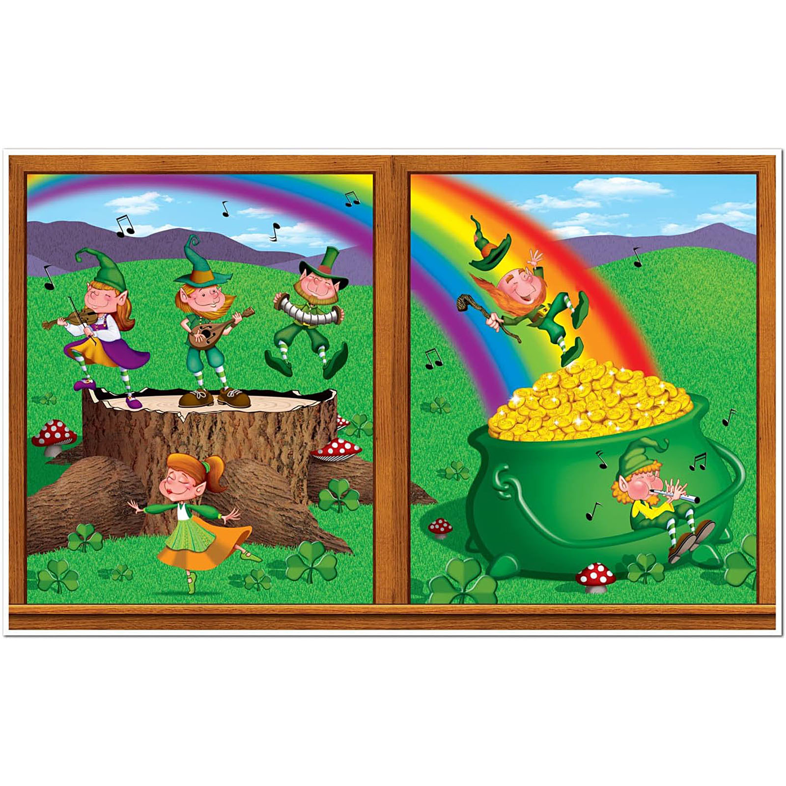 St. Patrick's Day Pot of Gold Insta View Decoration