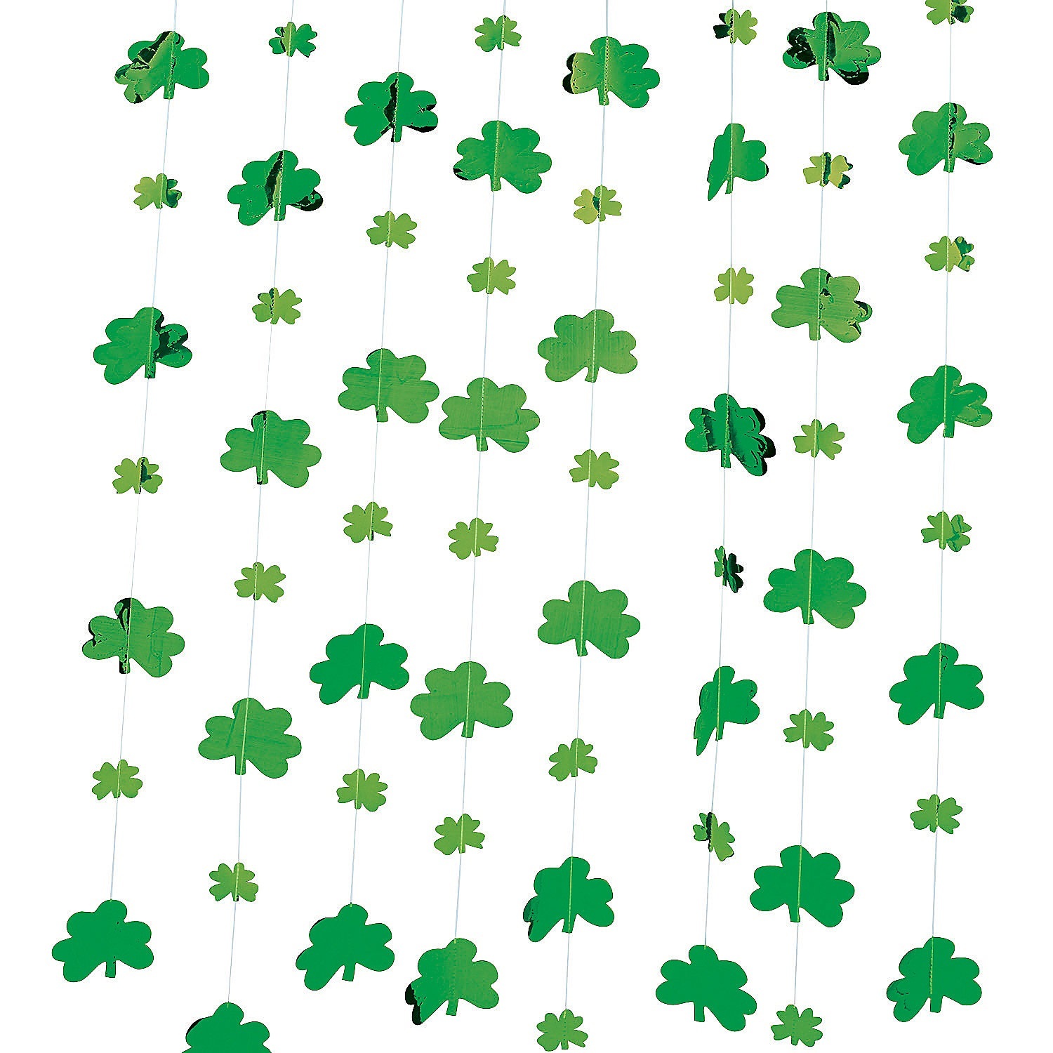 St. Patrick's Day String Decorations (Pack of 12)