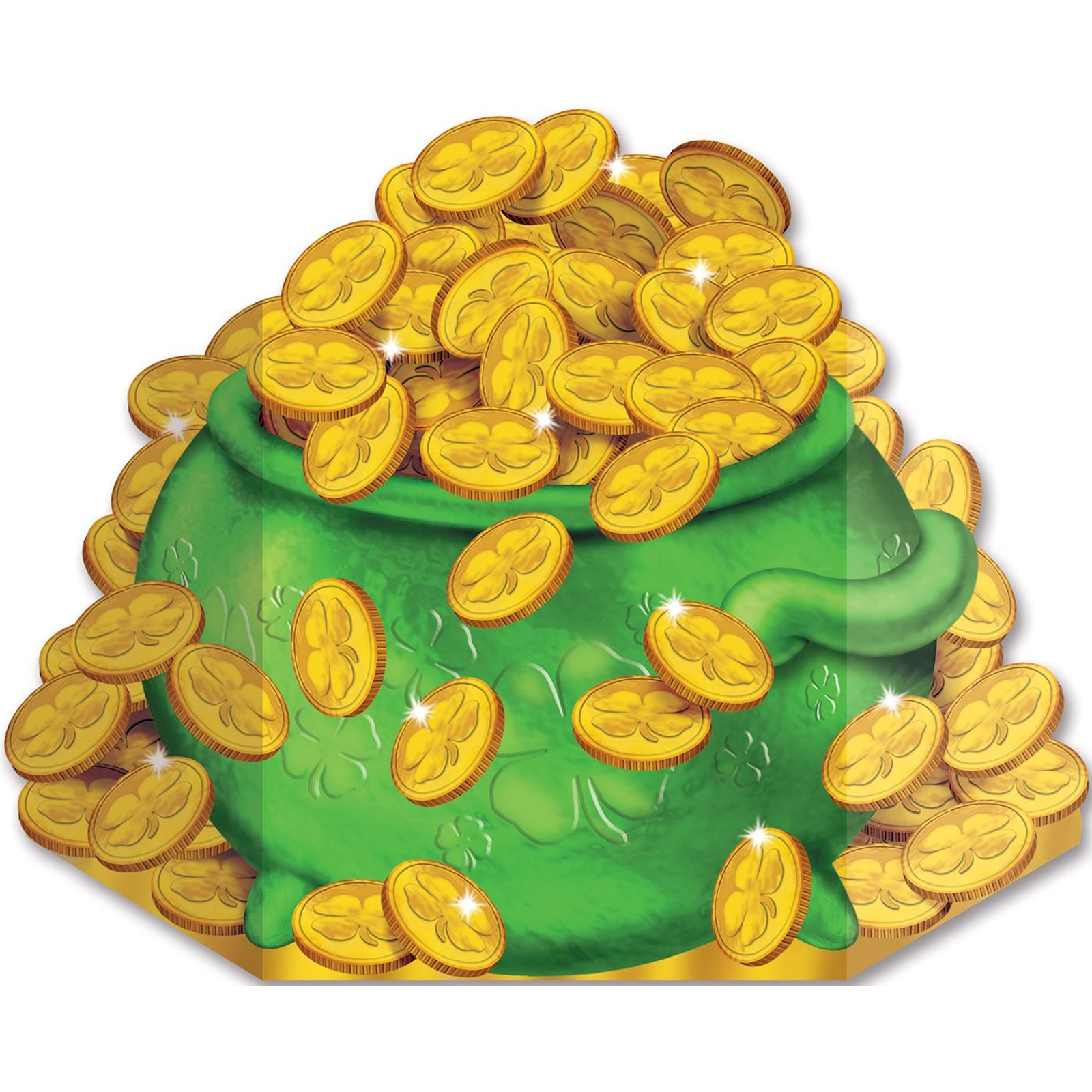 Pot O Gold Stand Up Decoration