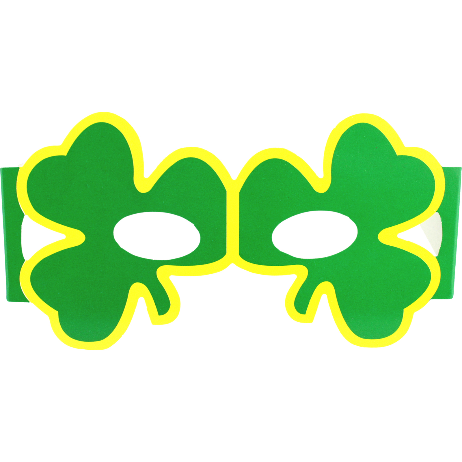 Cardboard Shamrock Glasses