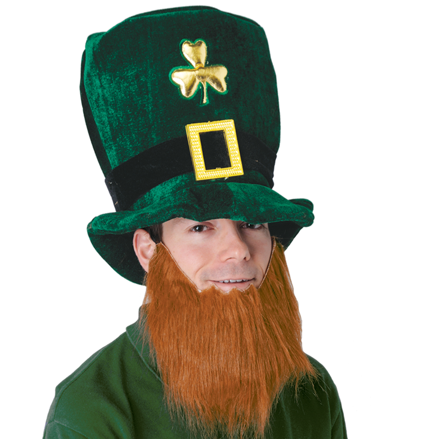 Plush Leprechaun Hat With Beard