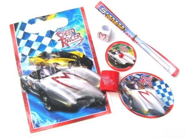 Speed Racer Pre-Filled Lolly/Treat Bag