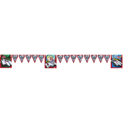 Speed Racer Happy Birthday Banner