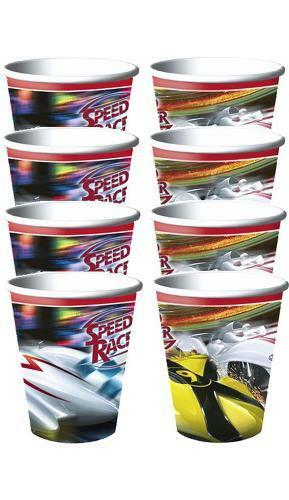Speed Racer Paper Cups (Pack of 8)