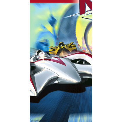 Speed Racer Plastic Tablecloth