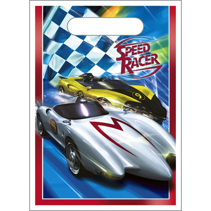 Speed Racer Lolly/Treat Bags (Pack of 8)