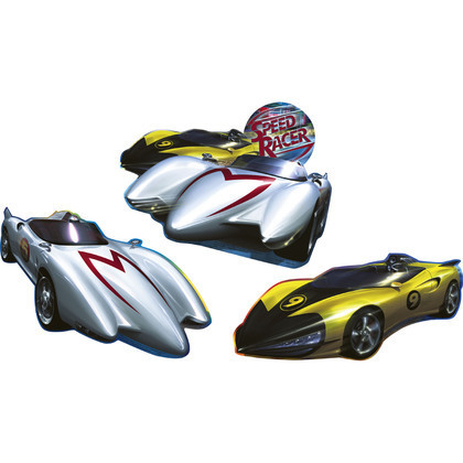Speed Racer Wall Decorations (Pack of 3)
