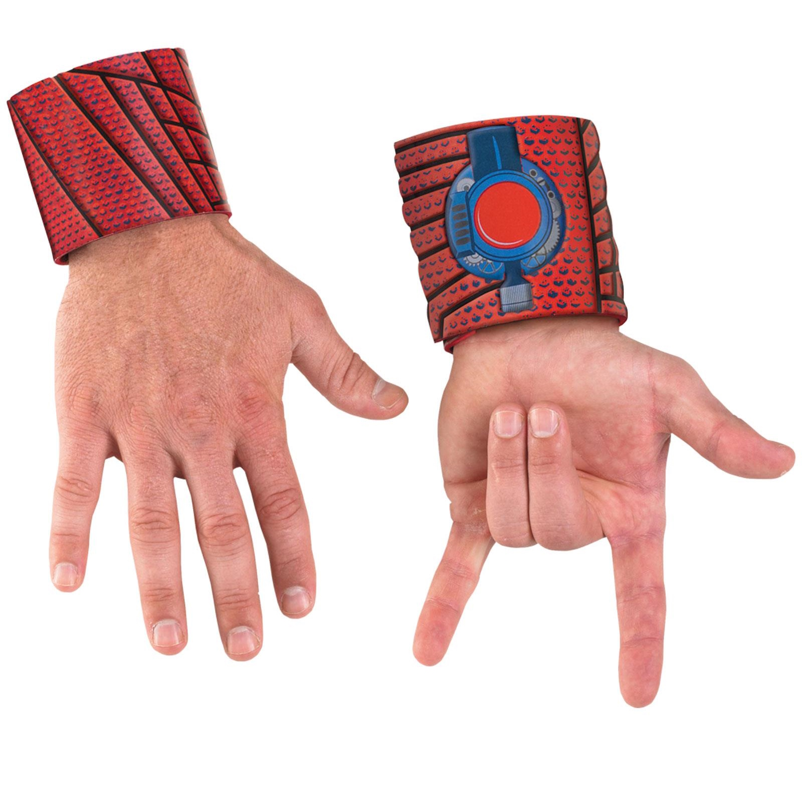 The Amazing Spider-Man Web Shooter Cuffs Adult Costume Accessory