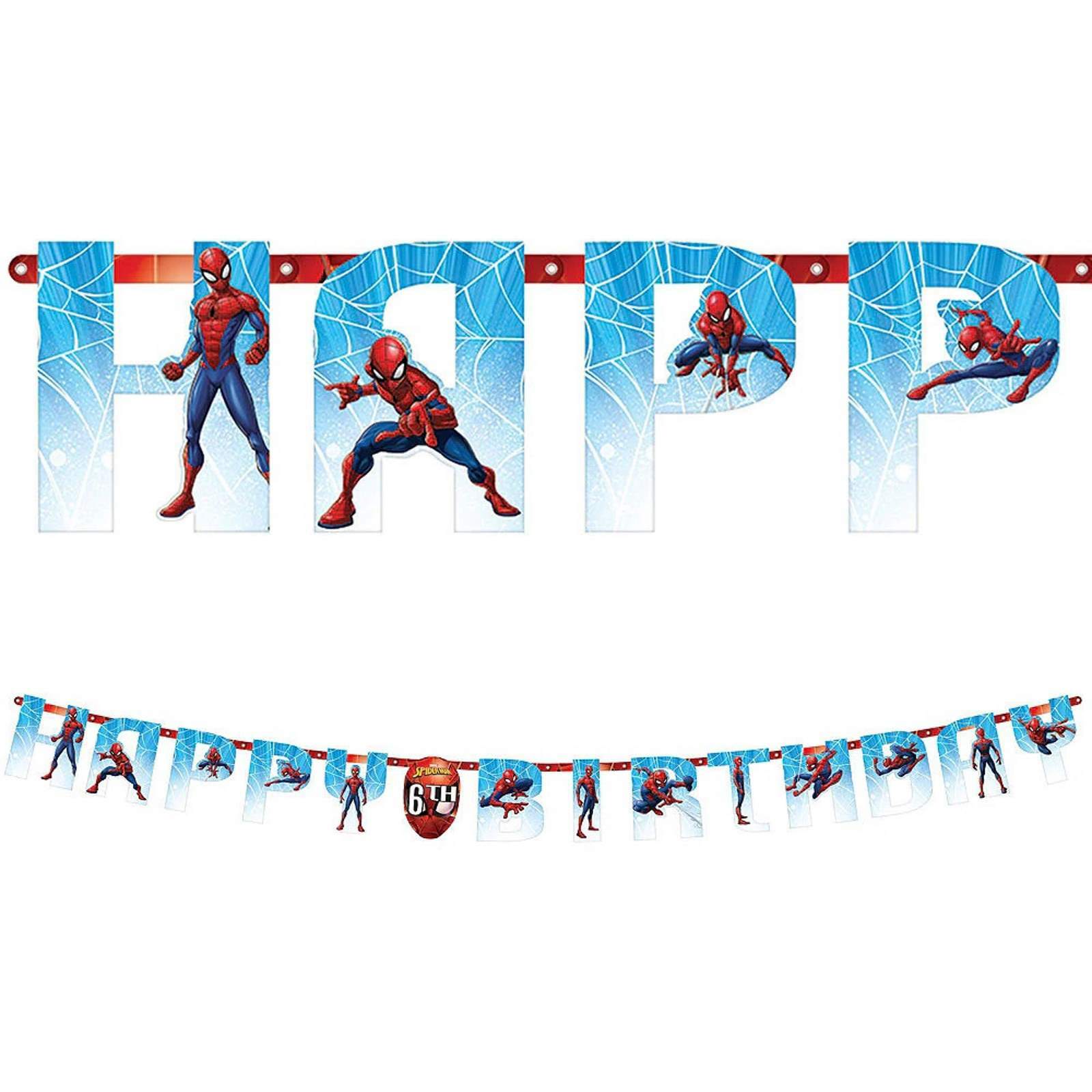 Spiderman Webbed Wonder Add An Age Banner Kit