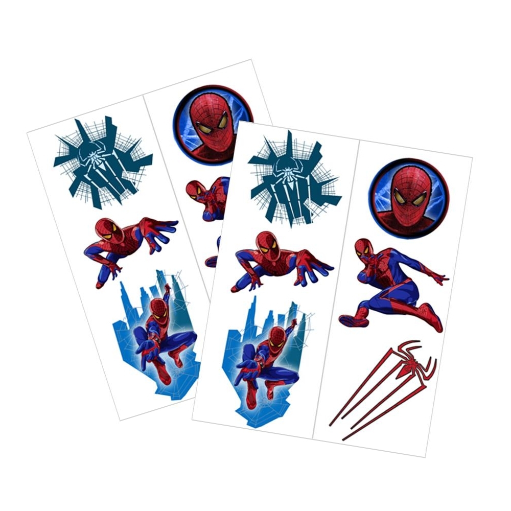 Amazing Spiderman Tattoos (2 Sheets)