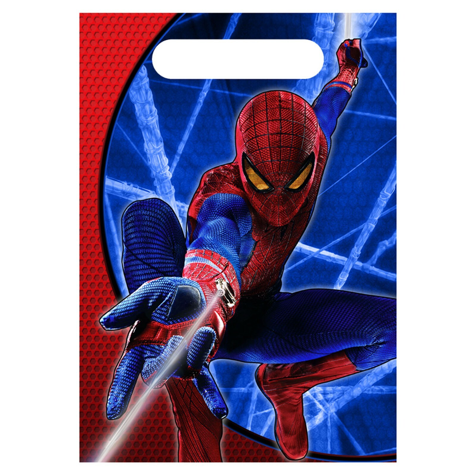 Amazing Spiderman Lolly/Treat Bags (Pack of 8)