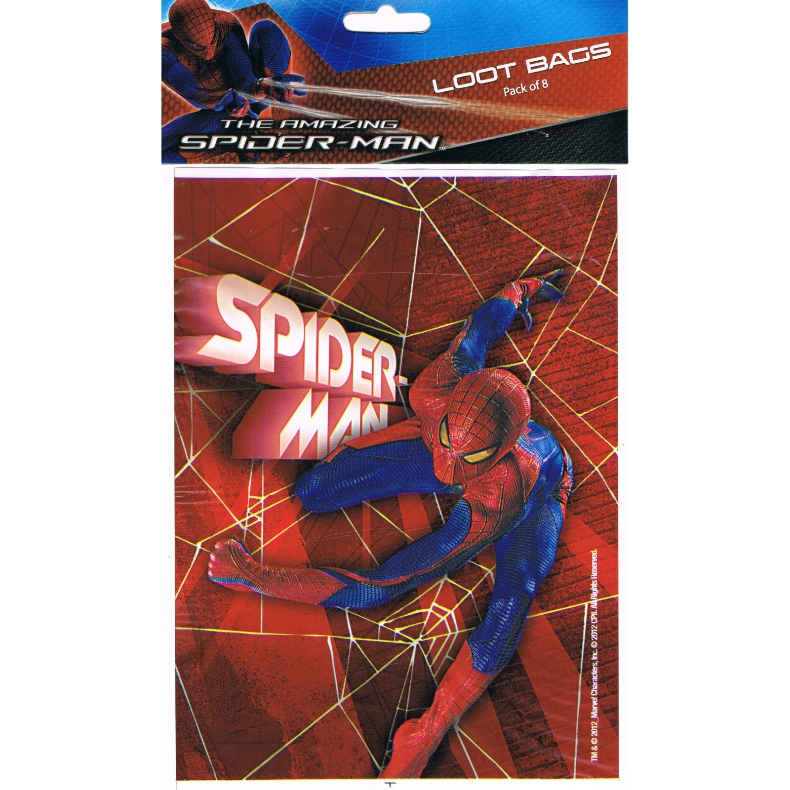 Spiderman 4 Lolly/Treat Bags (Pack of 8)