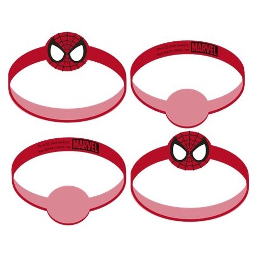 Spiderman Wristbands (Pack of 4)