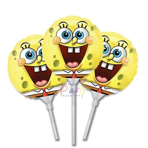 SpongeBob Squarepants Ez-Fill Foil Balloons (Pack of 3)