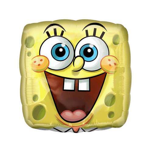 SpongeBob Squarepants Face Helium Balloon