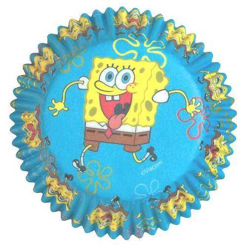 SpongeBob Squarepants Baking Cups Patty Pans (Pack of 50)