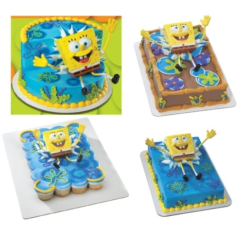 SpongeBob Squarepants Bendy Cake Decoration