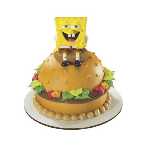 SpongeBob Squarepants Krabby Patty Petite Cake Decoration Kit