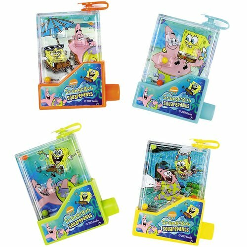 SpongeBob Squarepants Water Games (Pack of 4)