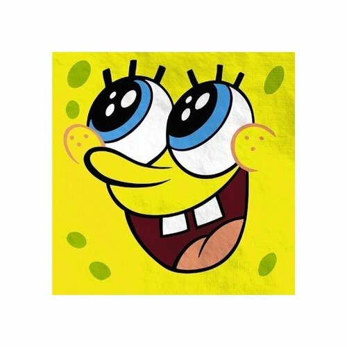 SpongeBob Squarepants Small Napkins / Serviettes (Pack of 16)
