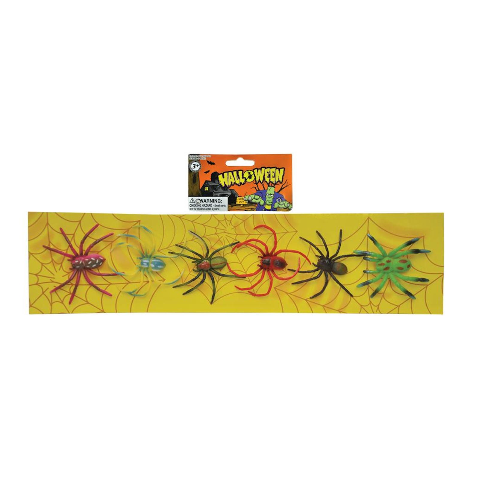 Spider Halloween Props Pack of 6