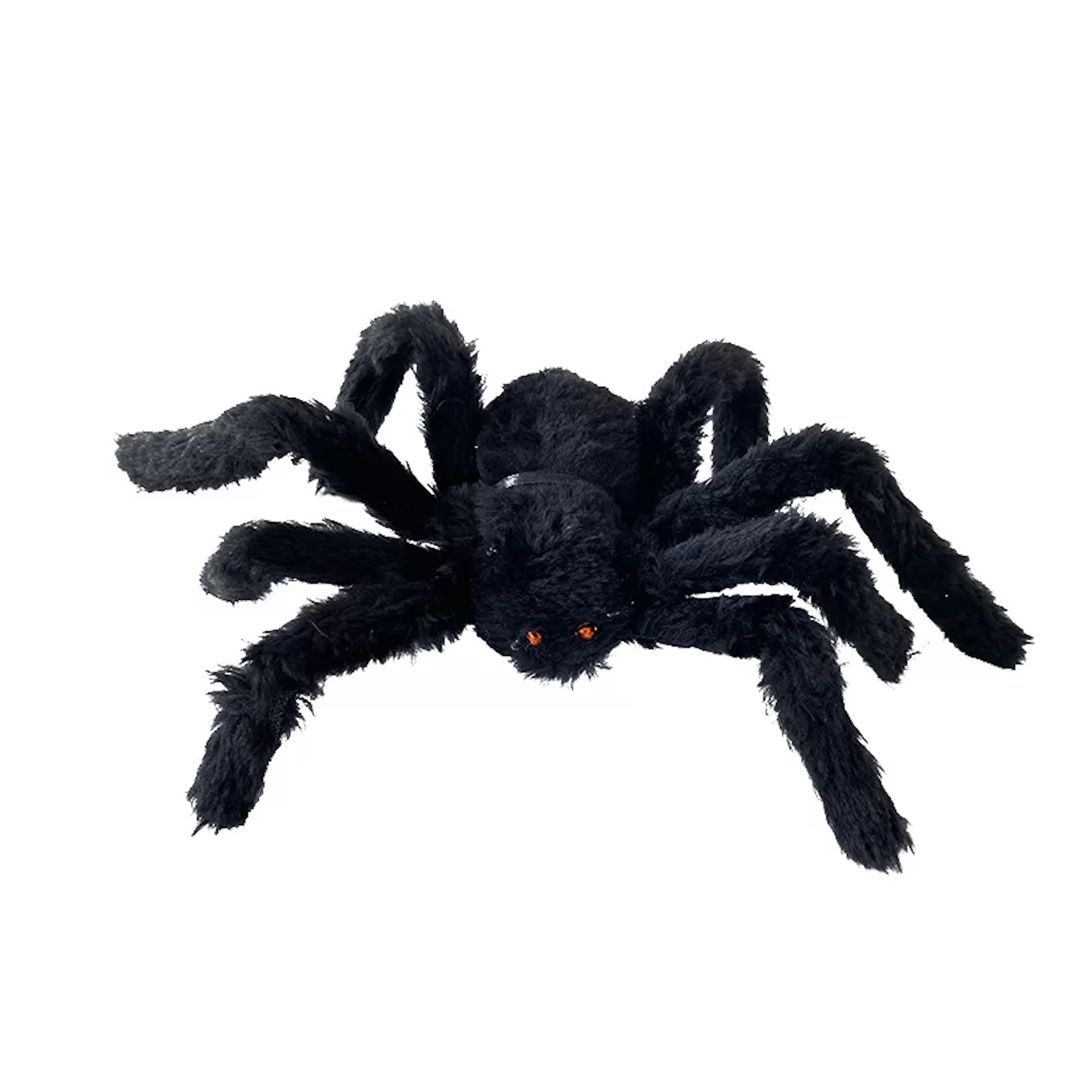 Hairy Black Spider Decoration 30cm