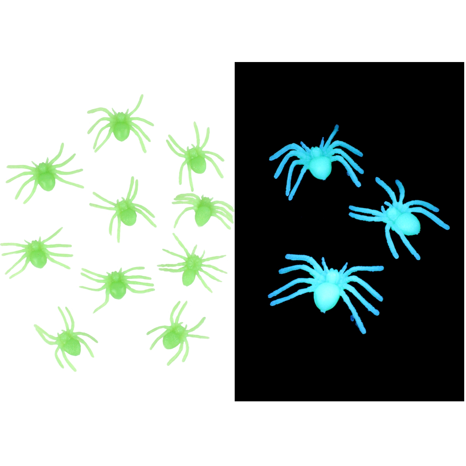 Glow in the Dark Spiders (Pack of 10)