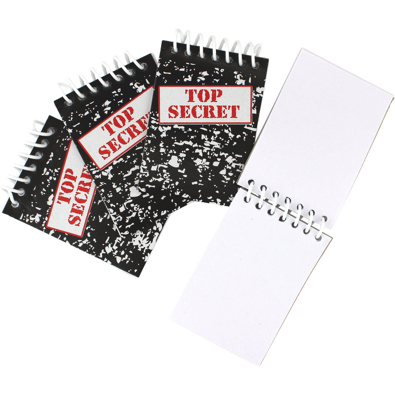 Top Secret Notepads (Pack of 24)
