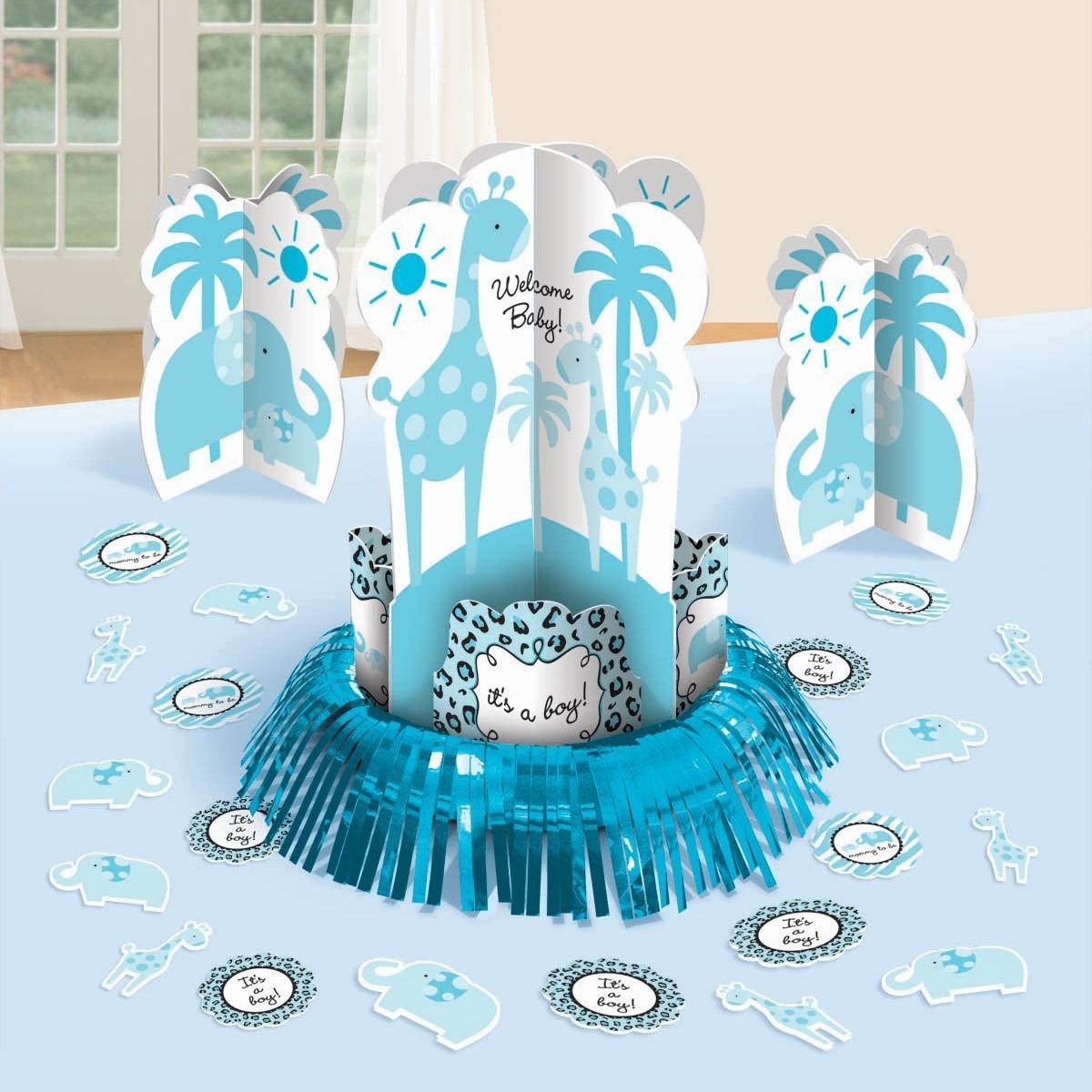 Sweet Safari Boy Table Decorating Kit