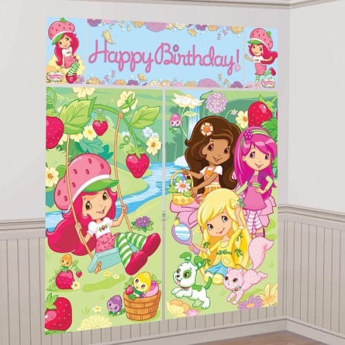 Strawberry Shortcake Scene Setter Wall Decorations