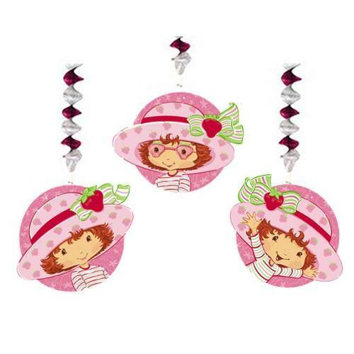 Strawberry Shortcake Dangling Decorations (Set of 3)