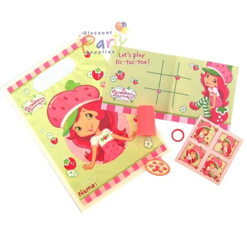 Strawberry Shortcake Pre-Filled Lolly/Treat Bag