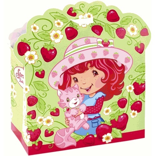 Strawberry Shortcake Lolly/Treat Boxes (Pack of 6)